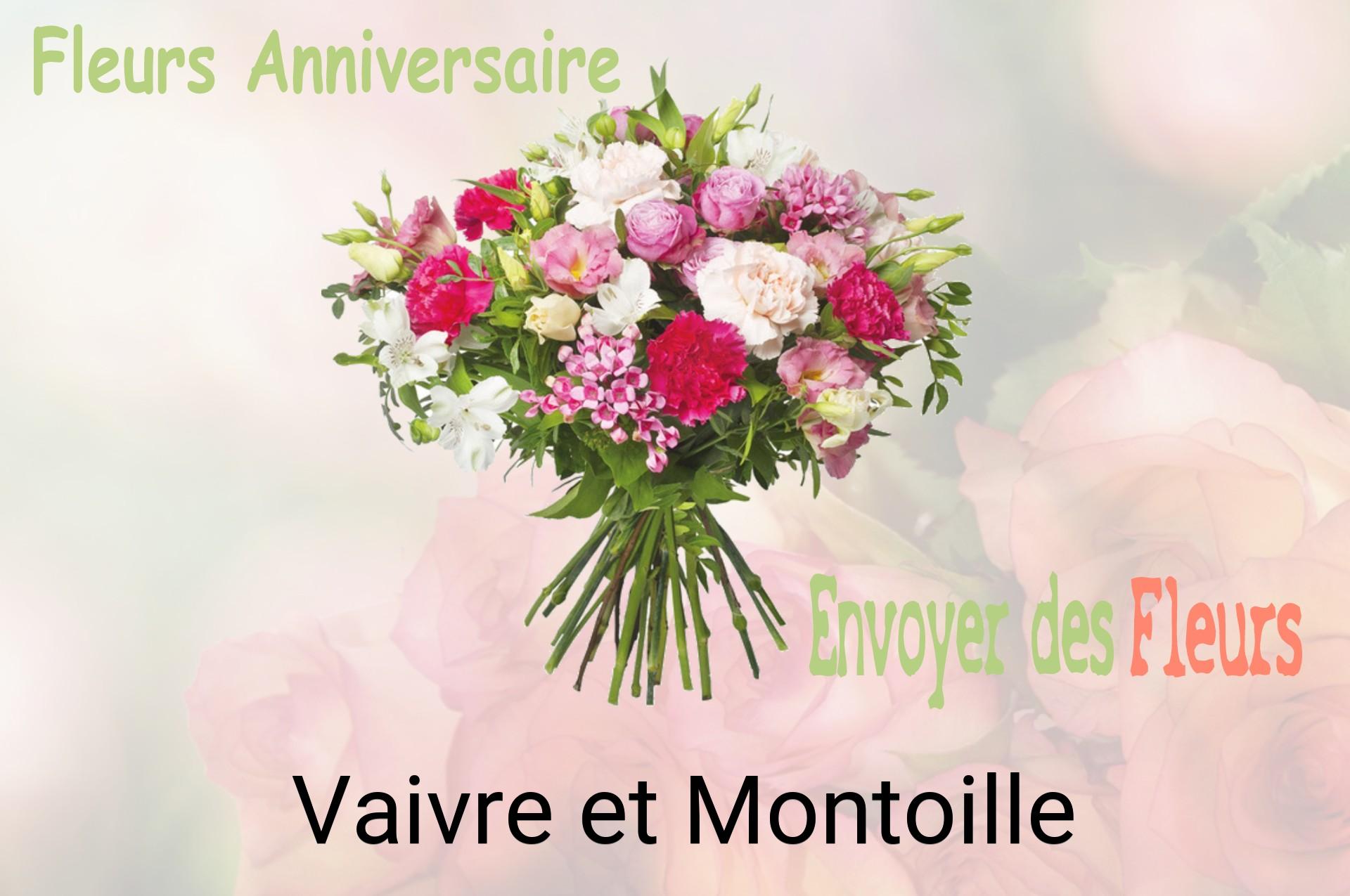 Bouquet de fleurs d’anniversaire livré à Vaivre-et-Montoille
