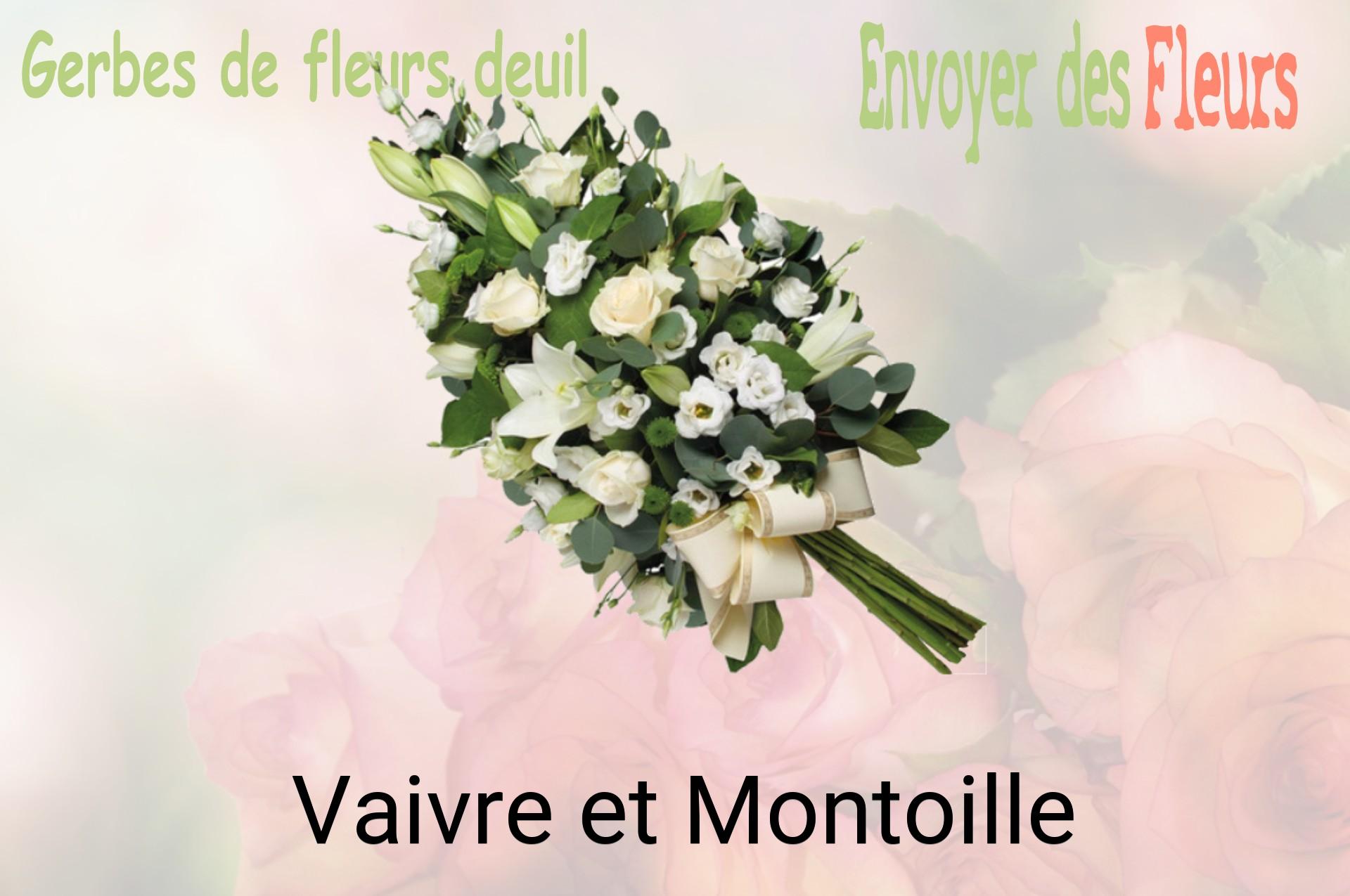 Gerbe de fleurs de deuil livrée à Vaivre-et-Montoille